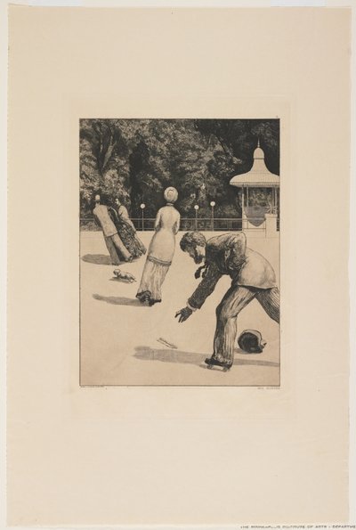 Actie, 1881 door Max Klinger