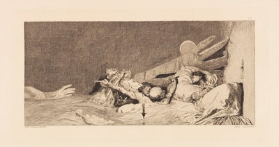 Opus VI, uit Paraphrase on the Finding of a Glove door Max Klinger