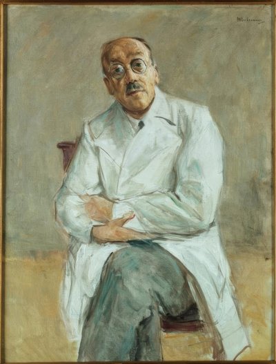 Prof. Ferdinand Sauerbruch door Max Liebermann