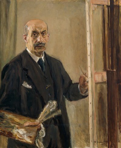 Zelfportret door Max Liebermann