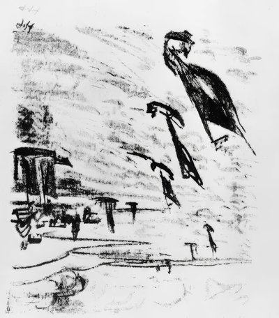 Boten op het meer door Max Pechstein