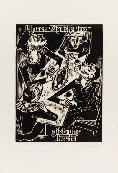 "Het Onze Vader" door Max Pechstein