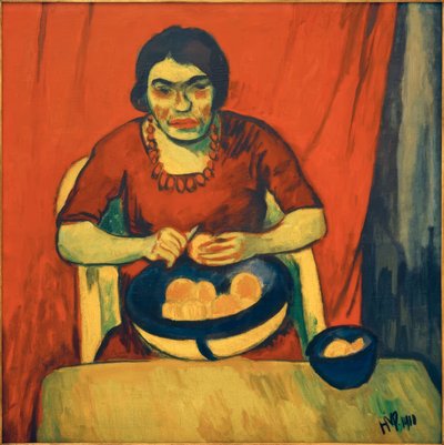 Die Orangenschale von Max Pechstein
