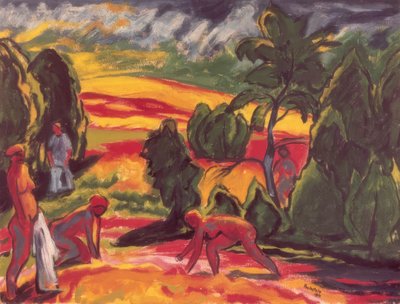 Zomerdag door Max Pechstein
