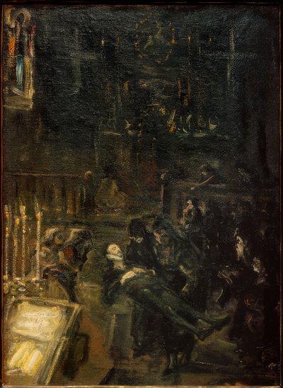 Opbaring van Don Giovanni door Max Slevogt
