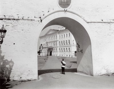 Het keizerlijk paleis in Nizjni Novgorod, Rusland, 1896 door Maxim Dmitriev