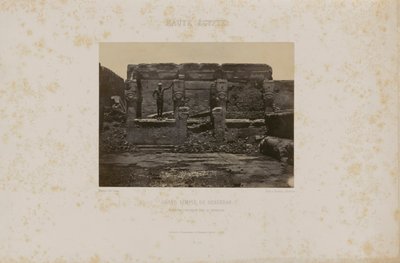 Grote tempel van Denderah door Maxime Du Camp