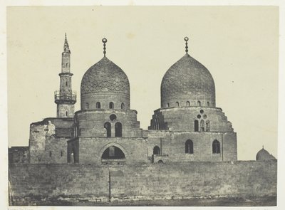 Moskee en Graf van Sultan Kansou-el-Gouri, Caïro door Maxime Du Camp