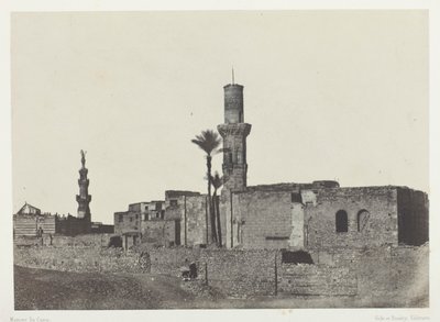 Moskee bij Bab-el-Saïda, Caïro door Maxime Du Camp