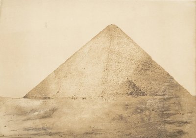 Vue de la grande pyramide Chéops prise à l