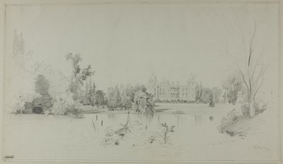Park van M. de Rothschild in Ferrières door Maxime Lalanne