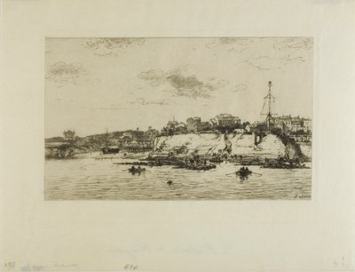 De La Plataine Brug bij Royan door Maxime Lalanne