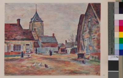 Masten door Maximilien Luce