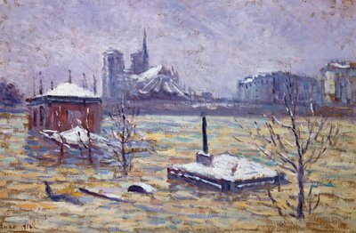 De zondvloed, 1910 door Maximilien Luce