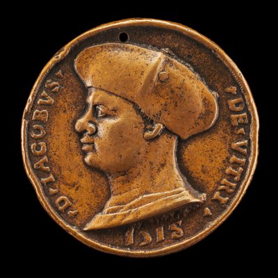 Jacques de Vitry-La Lière, overleden 1515, Kanunnik, Decaan en Kanselier [voorzijde] door Medallist of 1518