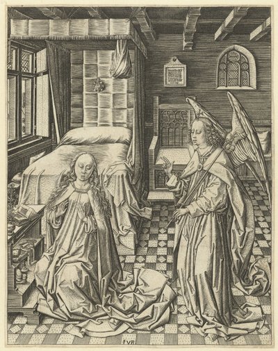 De verkondiging aan Maria door Meester FVB