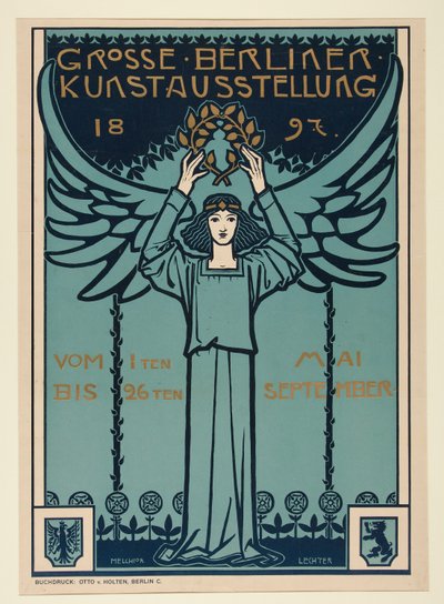 Grosse Berliner Kunstausstellung door Melchior Lechter