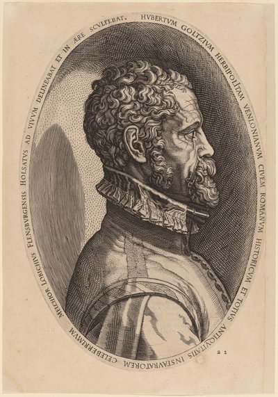 Hubert Goltzius door Melchior Lorch