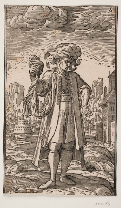 De kok van de sultan door Melchior Lorck