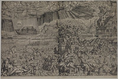 De Zondvloed door Melchior Lorck