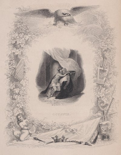 Octavie, uit De Liederen van Béranger door Melchior Peronard