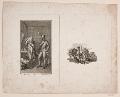 Deens: Illustratie en vignet door Meno Haas