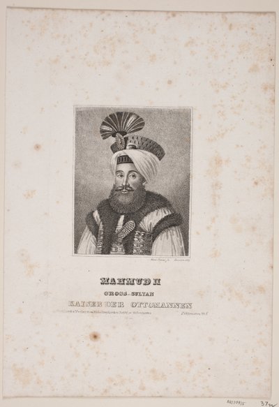 Deens:  Mahmud II door Meno Haas