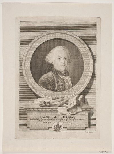Hans de Hofman door Meno Haas