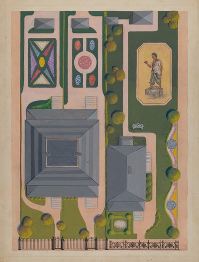 Ward en Groene Tuinen, c. 1936 door Meyer Goldbaum