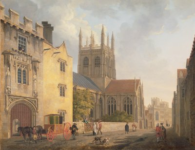 Merton College, Oxford door Michael Rooker