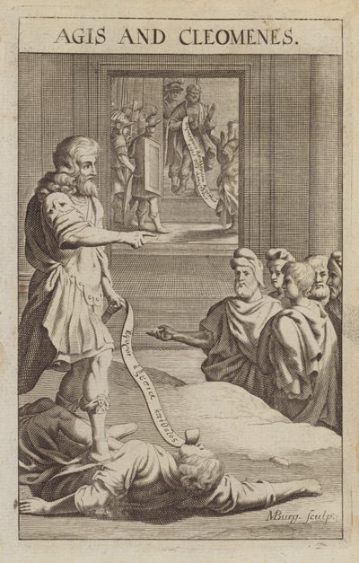 Agis IV en Cleomenes III, Spartaanse koningen door Michael Burghers