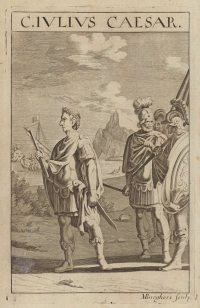 Julius Caesar, Romeins staatsman en generaal door Michael Burghers