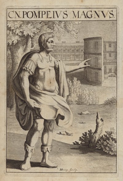 Pompeius de Grote, Romeins staatsman en soldaat door Michael Burghers