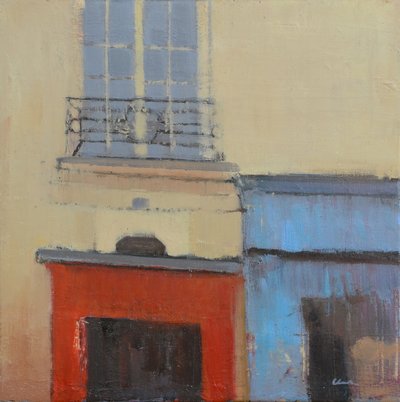 Kleuren van Parijs, 2016 (olieverf op linnen) door Michael G. Clark