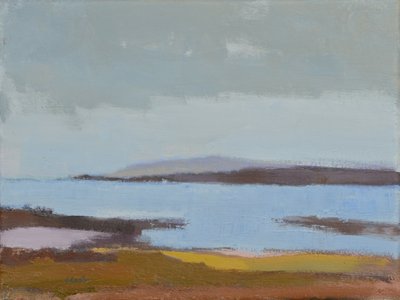 Iona, 2017 (olieverf op linnen) door Michael G. Clark