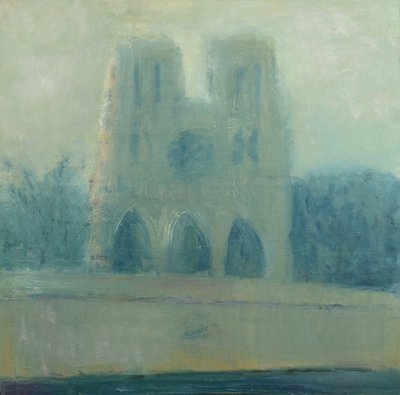 Notre Dame, Parijs, 2016 (olieverf op linnen) door Michael G. Clark