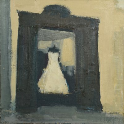 Bruidsjurk Turijn, 2017 (olieverf op linnen) door Michael G. Clark