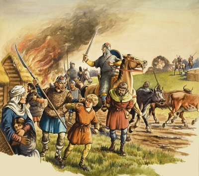 Invasie van Groot-Brittannië door Michael Godfrey