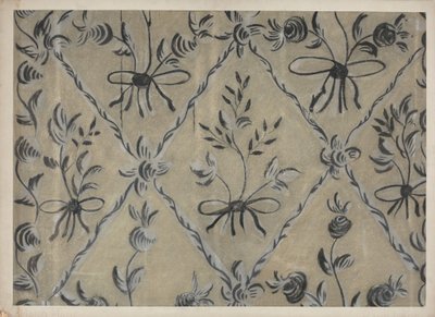 Vrij Hand Gedecoreerde Muur, c. 1939 door Michael Lauretano