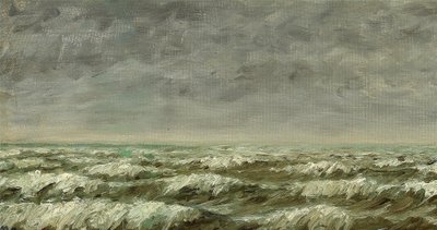 Zeegezicht. (2) door Michael Peter Ancher