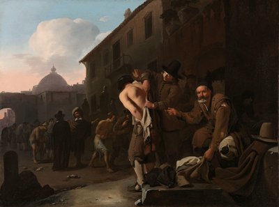 De naakten kleden door Michael Sweerts