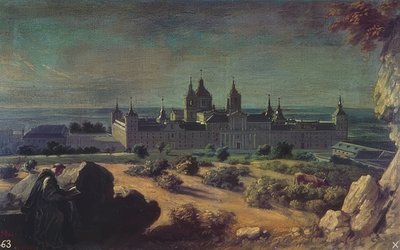 Koninklijk klooster San Lorenzo, El Escorial door Michel Ange Houasse