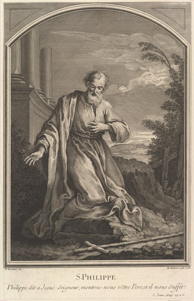 Sint Philippe, 1726 door Michel Aubert