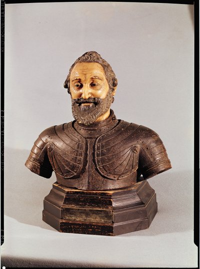 Buste van Henri IV (1553-1610) door Michel Bourdin