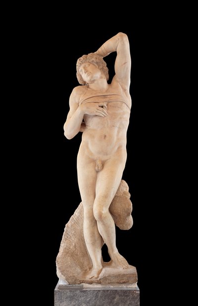 Gevangene, bekend als De Stervende Slaaf door Michelangelo Buonarroti