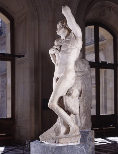 Gevangene, bekend als De Stervende Slaaf door Michelangelo Buonarroti