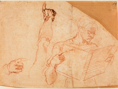 Figuurstudie voor de 