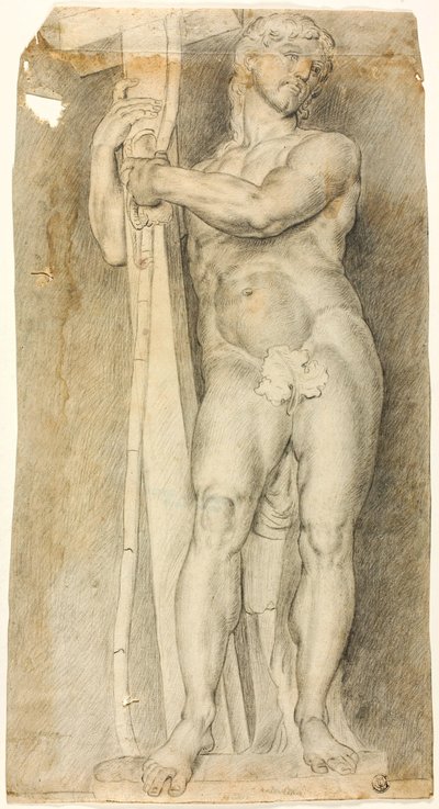 De Verrezen Christus door Michelangelo Buonarroti
