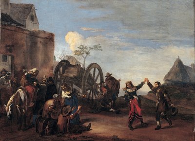 Bambocciata Kinderachtigheid, Eerste derde van de 17e eeuw door Michelangelo Cerquozzi