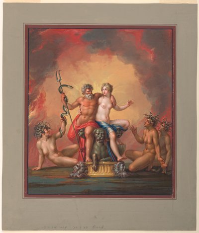 Pluto en Proserpina door Michelangelo Maestri